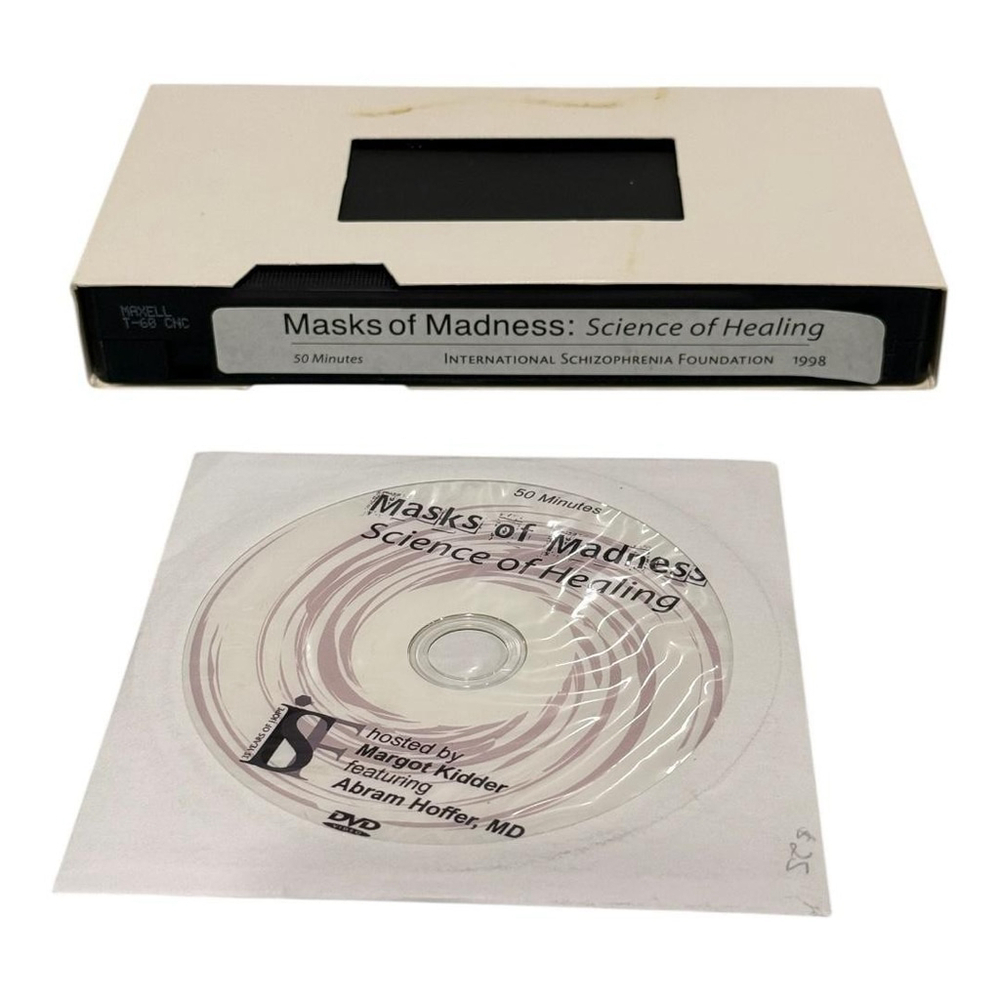Vintage 1998 Masks of Madness: Science of Healing DVD VHS Documentary 50 Min